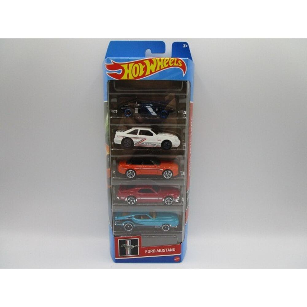 2023 Hot Wheels Ford Mustang 5 Pack BOSS 302 Mach 1 GT Concept 1:64 Diecast Car